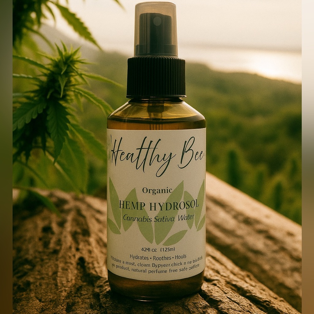 Organic Hemp Hydrosol. 4.2 fl oz | 125ml